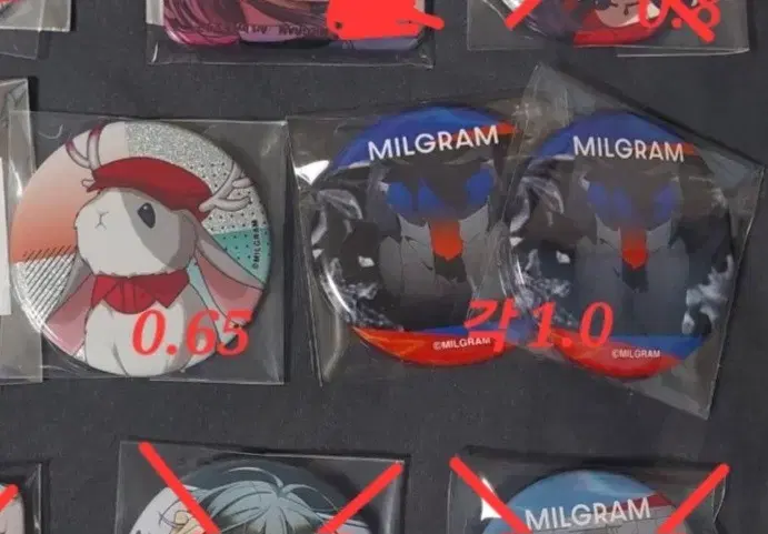 Exchange) Milgram Jackalope Haruka Can Badge MILGRAM milgram