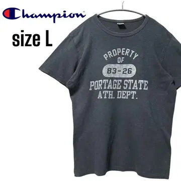 CHAMPION 챔피온 런택 복각 칼리지 티셔츠