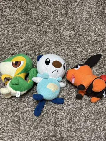포켓몬 봉제 인형 3종 세트