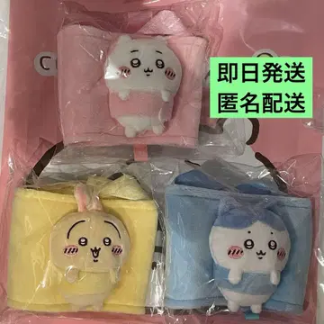 치이카와 (먼작귀) 드링크 홀더 3종 세트 하치와레 토끼 치이카와
