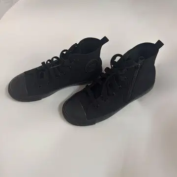 새상품 컨버스 올스타 블랙 하이컷