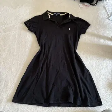 Ralph Lauren Polo Sport 블랙 반팔 원피스 M