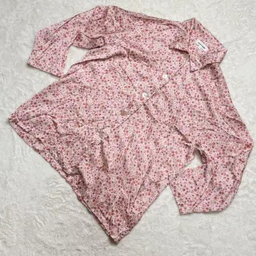 밀라 쇤 mila schon 셔츠 (L) 긴팔 꽃무늬 여름용 핑크