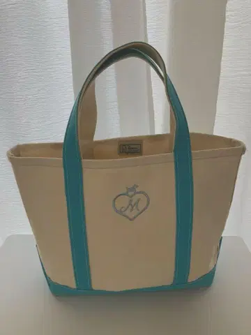 L .L .Bean BOAT AND TOTE 터콰이즈