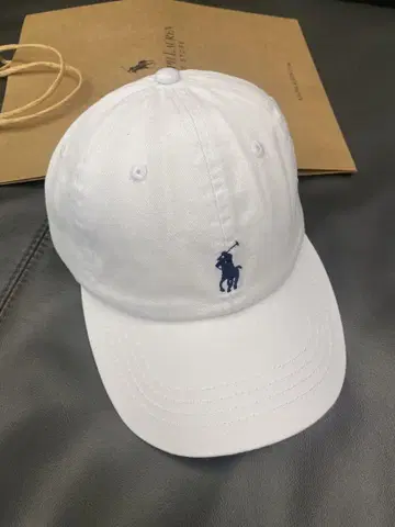 POLO 랄프 로렌 화이트 캡 ggu