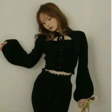 andmary 에마리본 가디건 플뢰르 팬츠 셋업