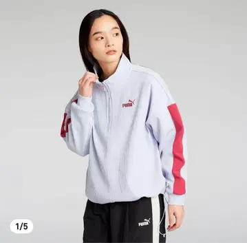 푸마 CORE HERITAGE 와플 트랙 하프 지퍼