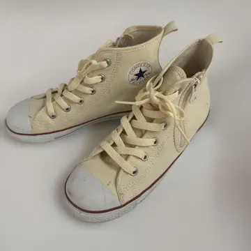 CONVERSE ALL STAR 하이컷 스니커즈 크림