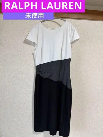 '미사용' RALPH LAUREN 반팔 롱 원피스 10호