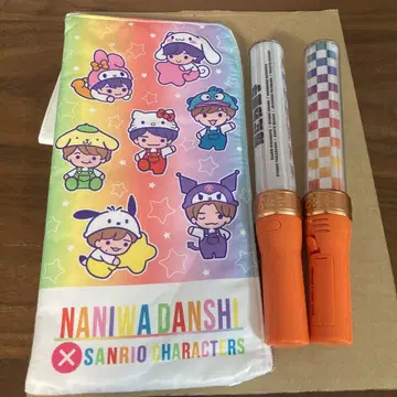 나니와단시 응원봉 파우치 세트