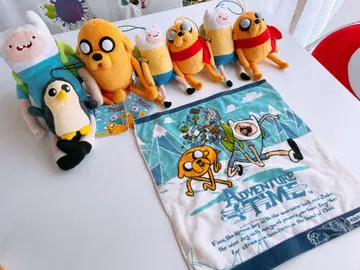 어드벤처 타임 봉제 인형 세트 어드벤처 타임