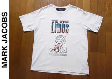 새상품급 마크제이콥스 PEANUTS 양면 프린트 티셔츠 M 스누피