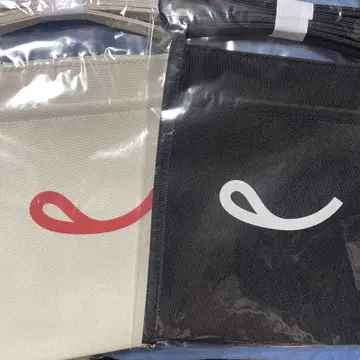 후지야 오리지널 사코슈 스마일 마크 블랙 & 화이트