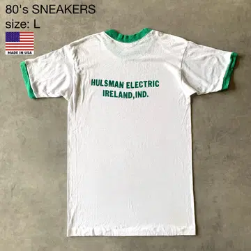 80's USA제 빈티지 링거 티셔츠 SNEAKERS