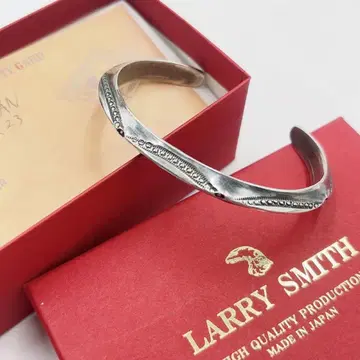 LARRYSMITH 래리스미스 뱅글 실버 925 스탬프 워크