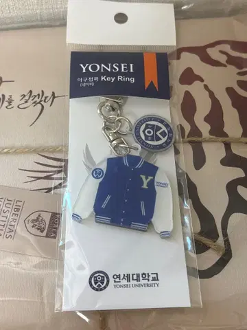 Yonsei University 연세대학교 바시티 자켓형 키링