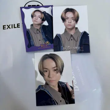스즈키 루이 포토 카드 시크레 3종 세트