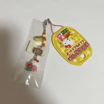 428 키티 엔기몬 시마이 자쿠자쿠 스트랩 개운 산리오
