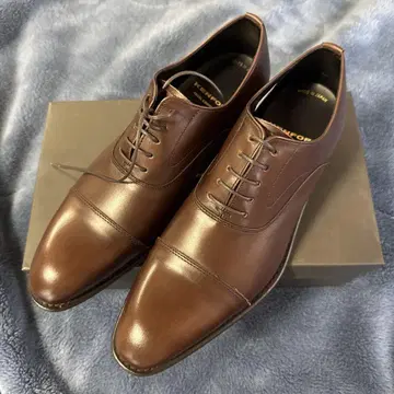 REGAL KENFORD 브라운 가죽 신발