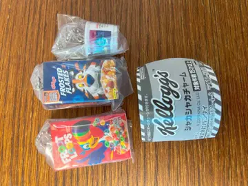 Kellogg's 캡슐 토이 3종 세트 바스락 참