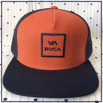RVCA 루카 US 한정 박스 엠블로이 트래커 캡 모자 바이컬러
