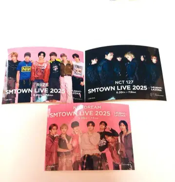 SMTOWN LIVE 2025 NCT RIIZE 라라포트 스티커