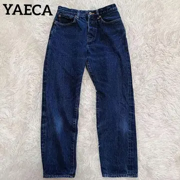 야에카 데님 와이드 테이퍼드 데님 YAECA 9-14W