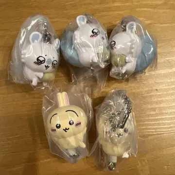 치이카와 모몽가 토끼 집어 연결 마스코트