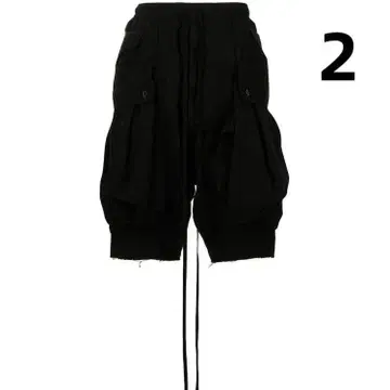 율리우스 7 CARGO DRAWSTRING 플랩 하프 팬츠 M