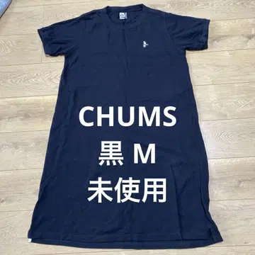CHUMS 블랙 원피스 M 미사용