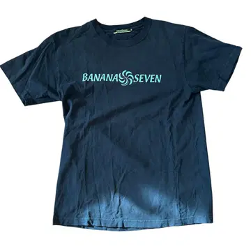 BANANA SEVEN 다크 블루 티셔츠
