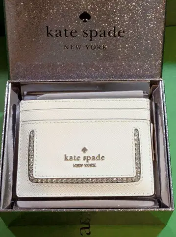 kate spade 크리스탈 스몰 슬림 카드 홀더 카드 케이스