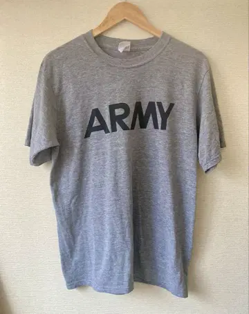 2장 세트 ARMY 티셔츠 RAP TEE 빈티지 USA제