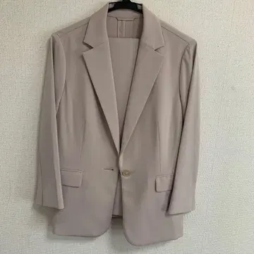 THE SUIT COMPANY 핑크 베이지 수트