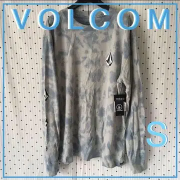 VOLCOM 볼콤 US 한정판 아이콘 디자인 롱 슬리브 티셔츠 S