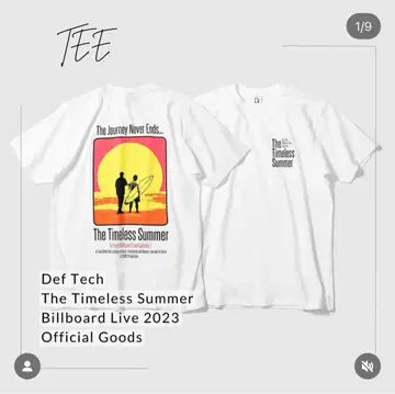 Def Tech The Timeless Summer 티셔츠