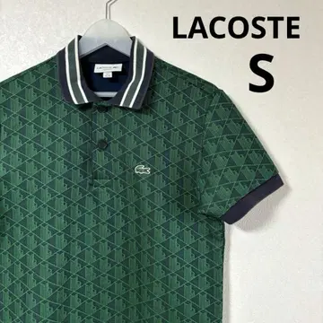 LACOSTE 라코스테 피케 셔츠 모노그램 자카드 악어 S