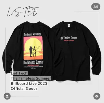 Def Tech The Timeless Summer 롱 T