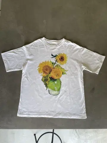 Our Art 고흐 해바라기 티셔츠
