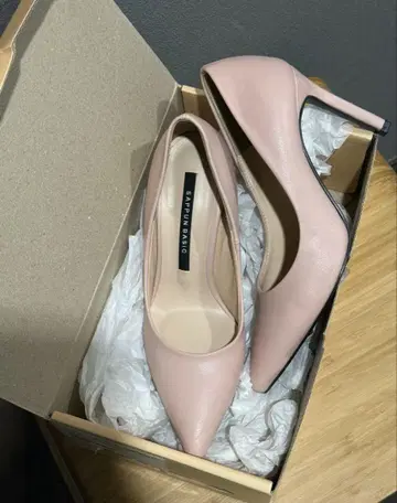SAPPUN 핑크 스틸레토 하이힐 23.5cm