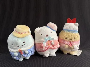 스미코구라시 모음 봉제 인형 (S) 3개 세트