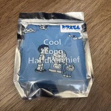 도라에몽 쿨 롱 손수건