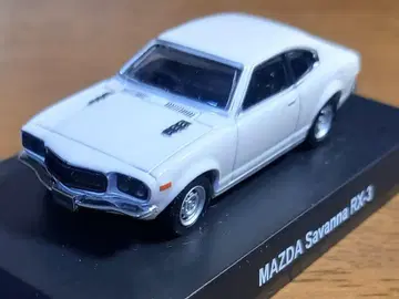 중고 미니어처 모형 MAZDA Savanna RX-3 화이트