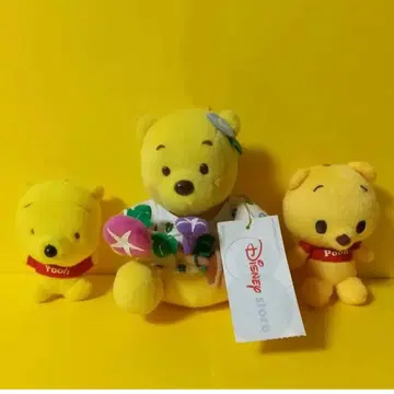 곰돌이 푸 봉제 인형 3종 세트