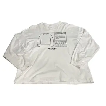 doublet 19SS 압축형 긴소매 티셔츠 3170