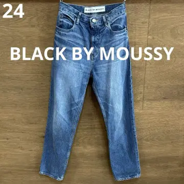 BLACK BY MOUSSY 코나 유즈드 데님 청바지 size24