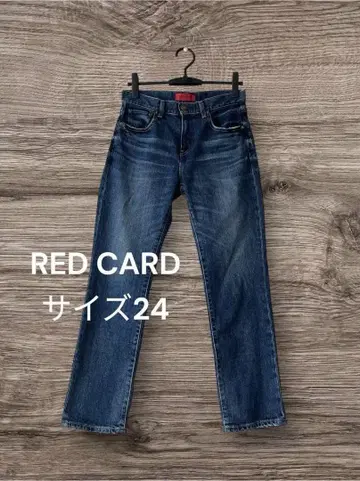 RED CARD 다크 블루 데님 사이즈 24