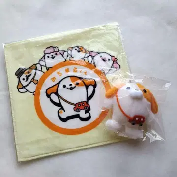 미치마루 군 가족 타월과 봉제 인형 세트