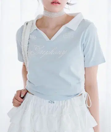 Olive des Olive 라인 드로스트 티셔츠