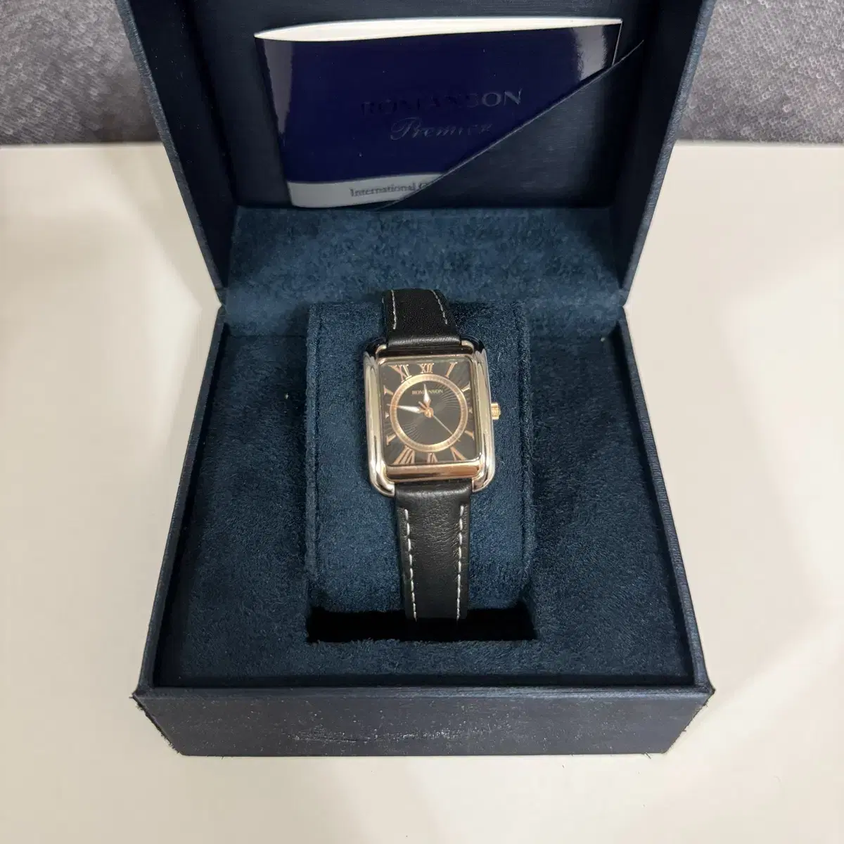 Discontinued Romanson watch #로만손,#로만손시계,#시계,#가죽
